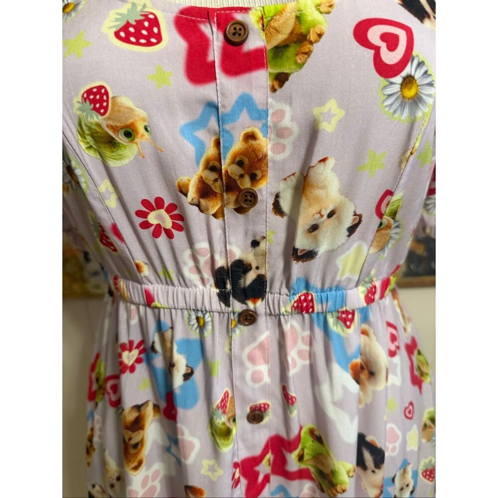 NWT Hot Topic Secret Society Cute Animals Baby Doll Dress XL - Picture 6 of 11